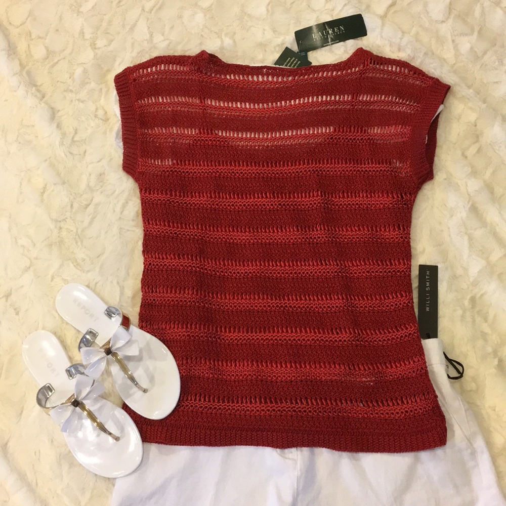 New Ralph Lauren Crochet Top!